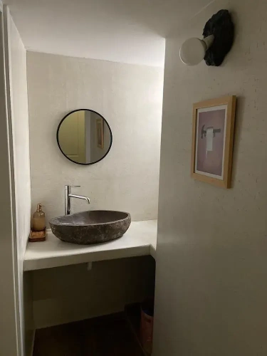 Bed in Dorm Basement (female dorm)