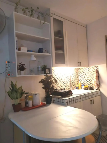 Tiny studio with pool, jogging track, gym and Mall