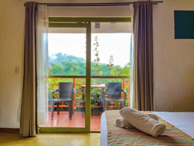 Premium Double room with balcony and with mountain view