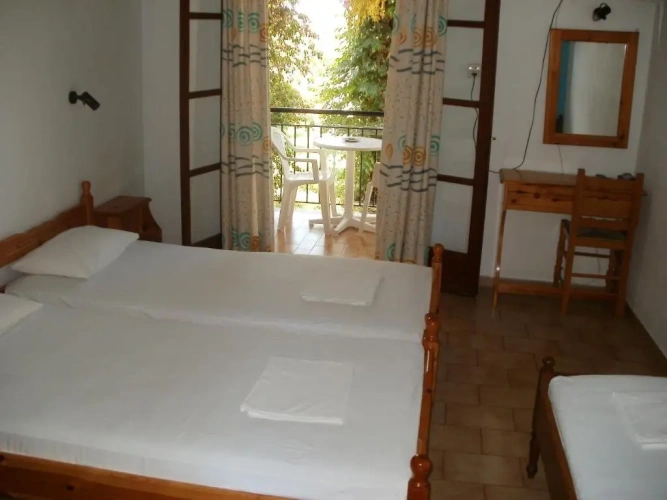 Studio with balcony and with view