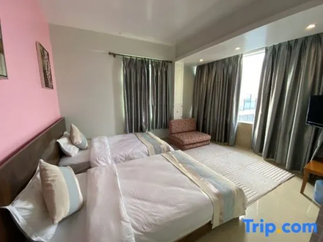 Standard Twin room with sea view
