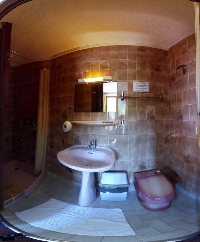 Comfort room with balcony