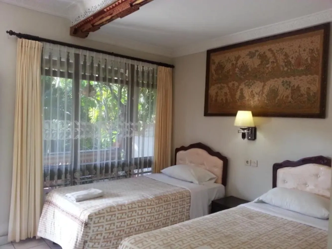 Superior Twin room with garden view