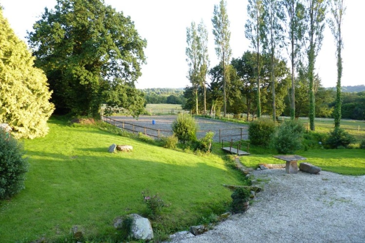 Outside