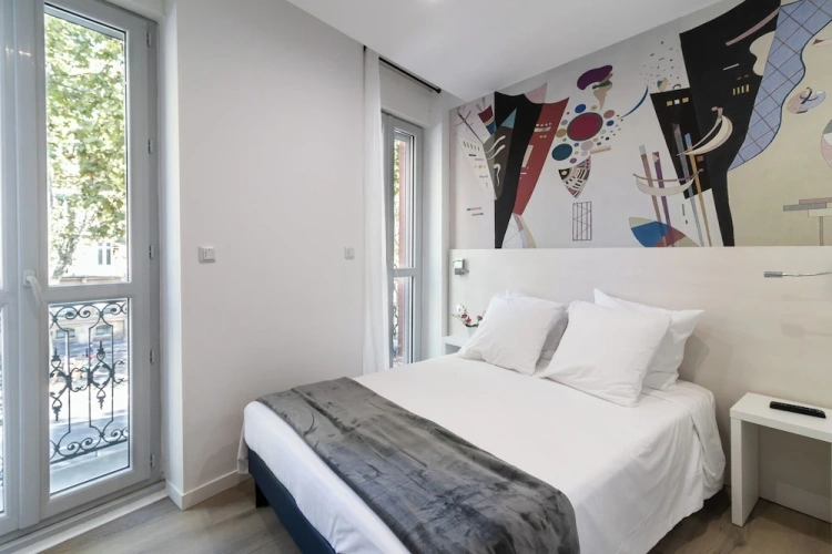 Deluxe Double room with balcony and with city view
