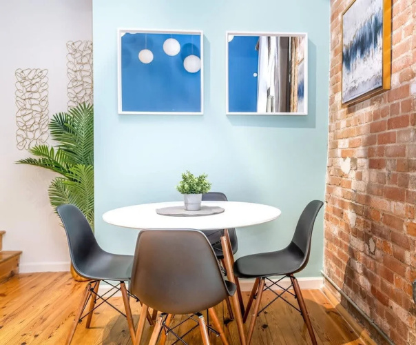 100 Year-old Historic Brick 2BR Loft Large Patio2