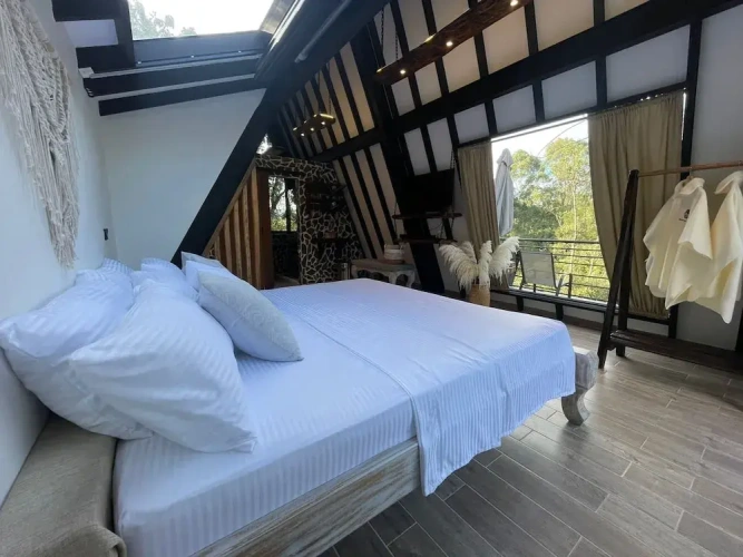 Deluxe room with balcony and with garden view
