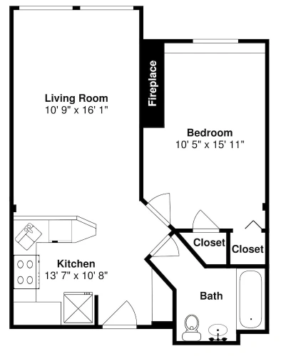 1 Bedroom Standard room