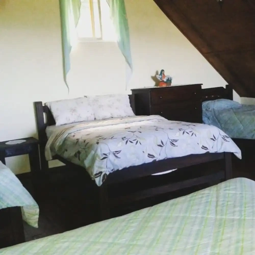 Standard Quadruple room with balcony and with view