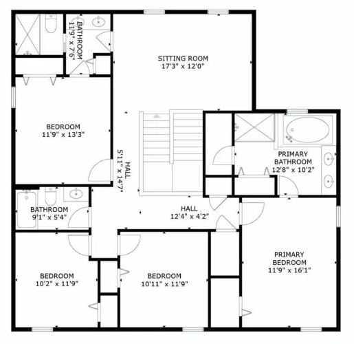 5 Bedrooms Cottage