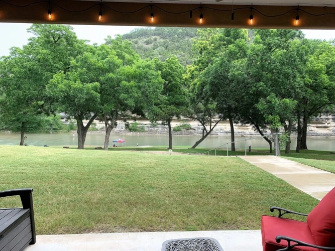 Outside