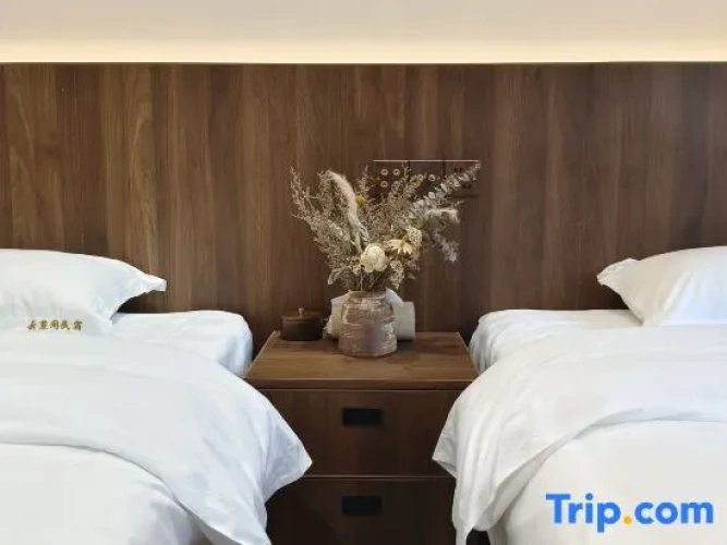 Standard Twin room with street view