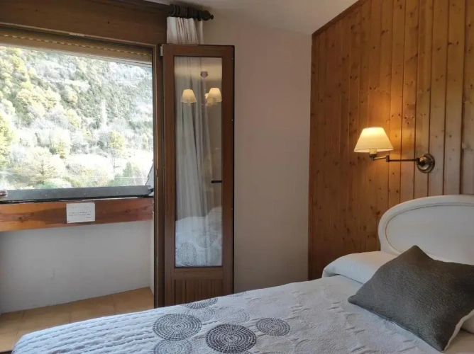 Standard Twin room with balcony and with view