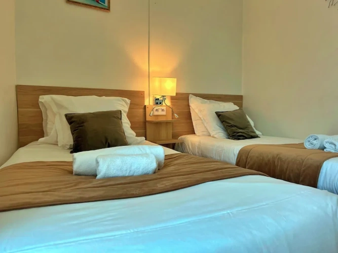 Standard Twin room with mountain view