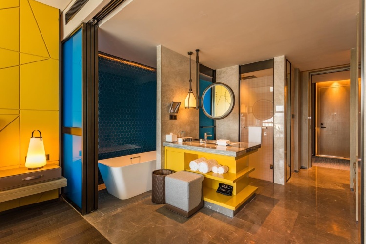 Deluxe Twin room with city view