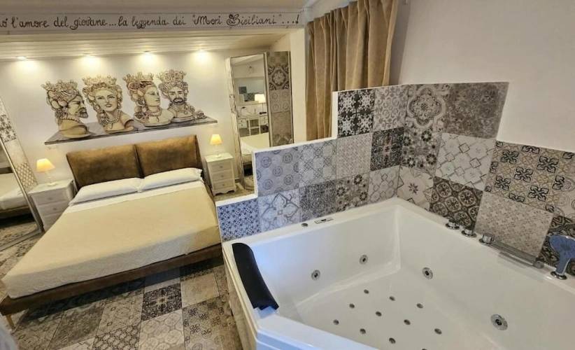 Luxury Double room with mountain view