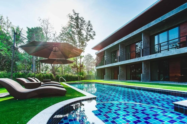 Economy Double room with balcony and with garden view