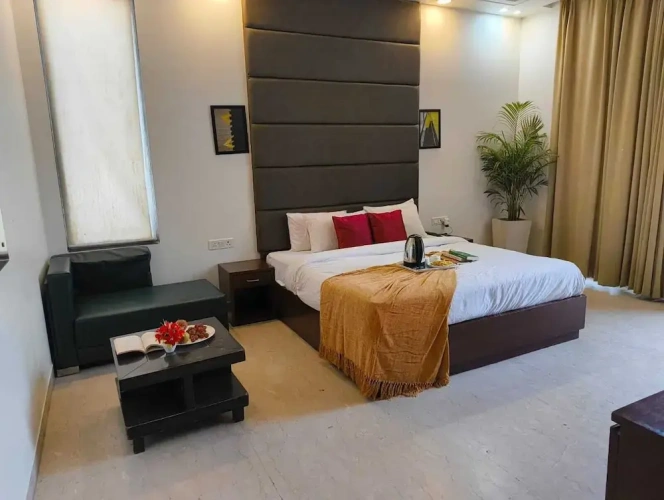Deluxe Double room with city view