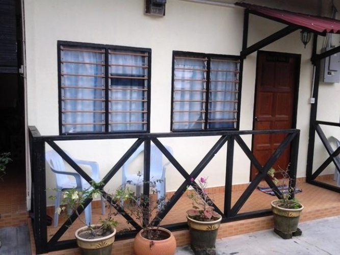 Outside