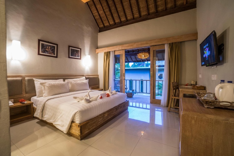 Deluxe Double room with balcony and with view