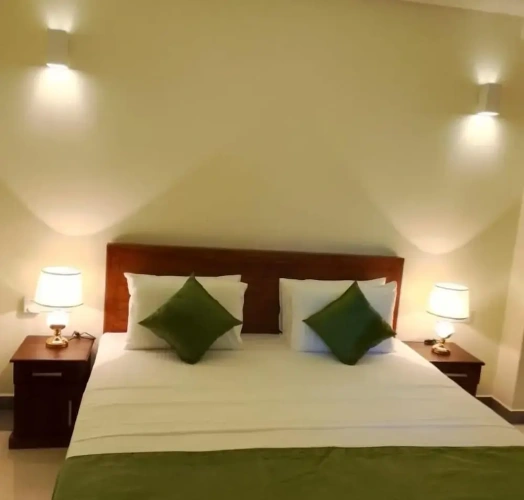 1 Bedroom Deluxe Double room with balcony and with city view