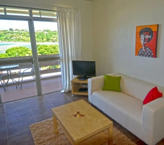 Studio with ocean view