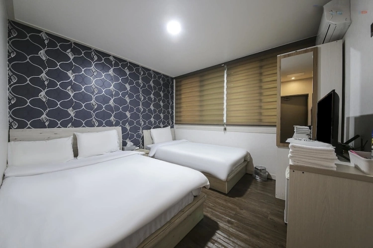 Economy Twin room with city view