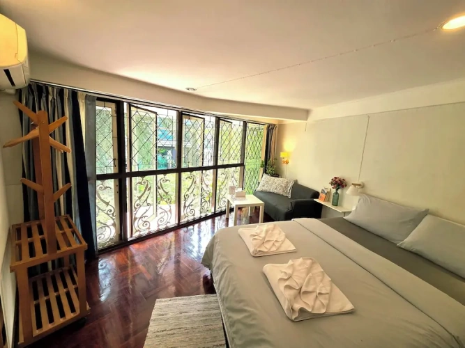 Standard Double room with garden view