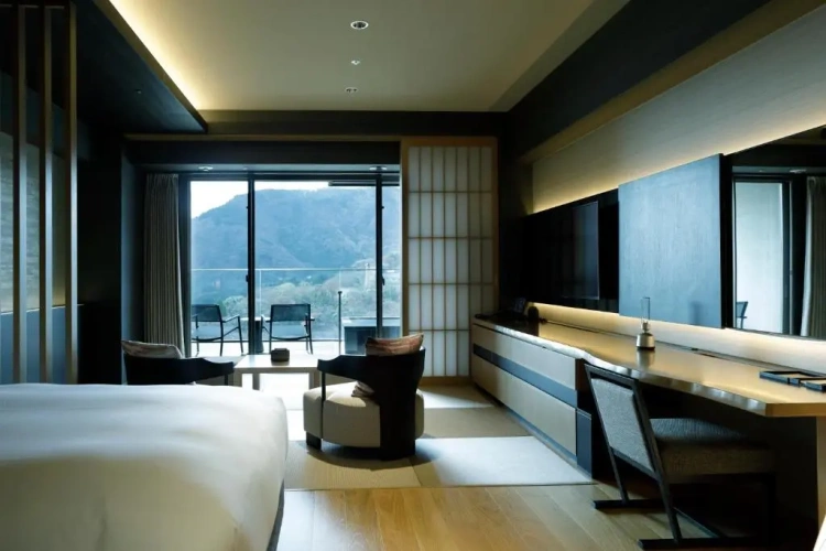 Deluxe with Open-air Bath West Wing Twin Japanese Style room
