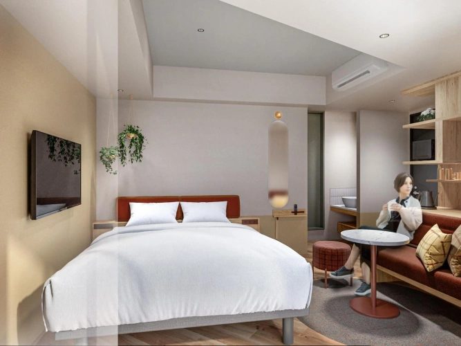Guest rooms