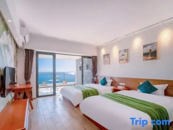 Standard Twin room with ocean view