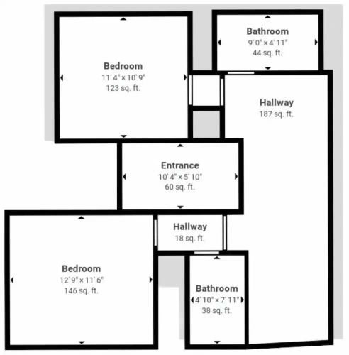 5 Bedrooms Cottage