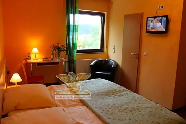 Standard Double room with balcony and with view