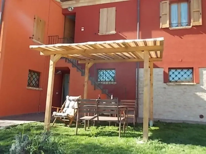 Apartment with mountain view