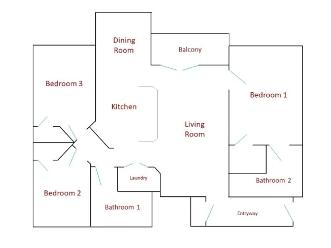 3 Bedrooms Deluxe room with city view