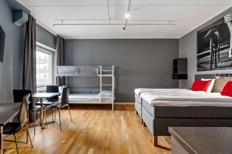 Guest rooms