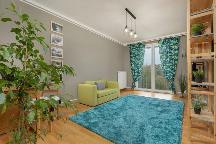 Turquoise Blue Apartment by Renters