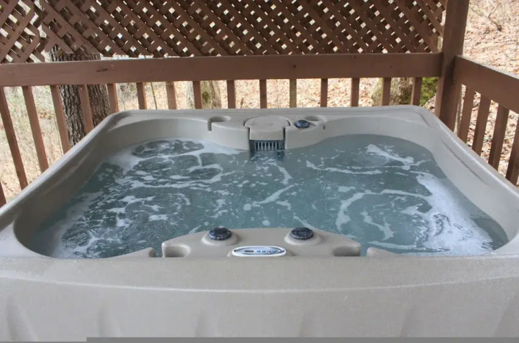 Romantic Honeymooner Hot Tub Jacuzzi Swing FP