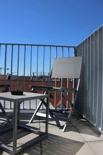 Double Studio with balcony and with city view
