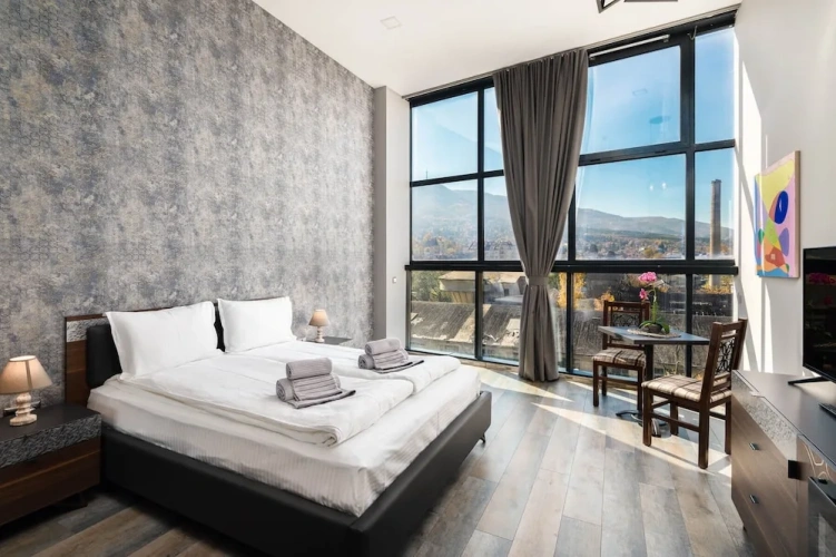 Deluxe Double room with city view