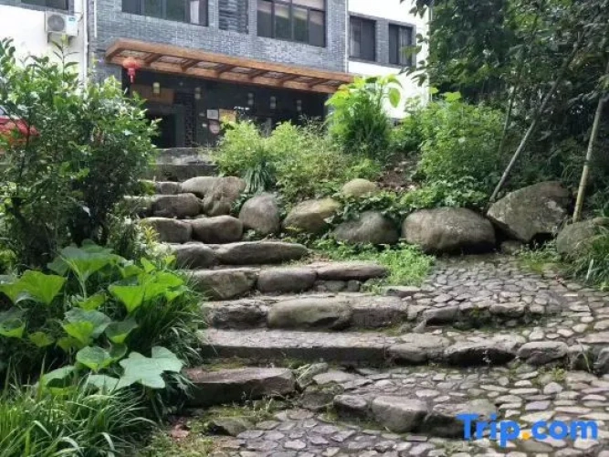 Outside