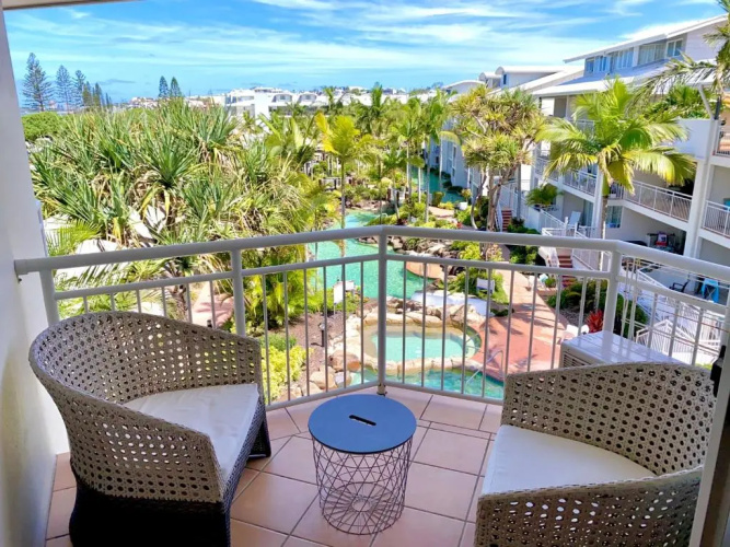 Ocean and Pool View at Alex Beach Resort , Unit 445