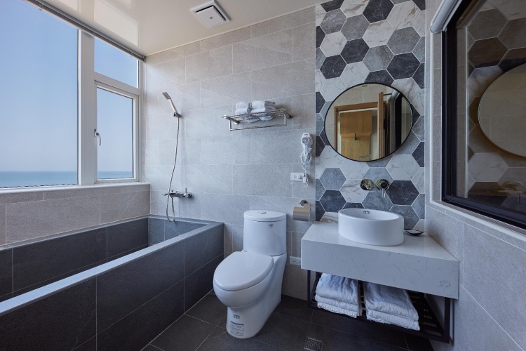 Standard Double room with balcony and with sea view