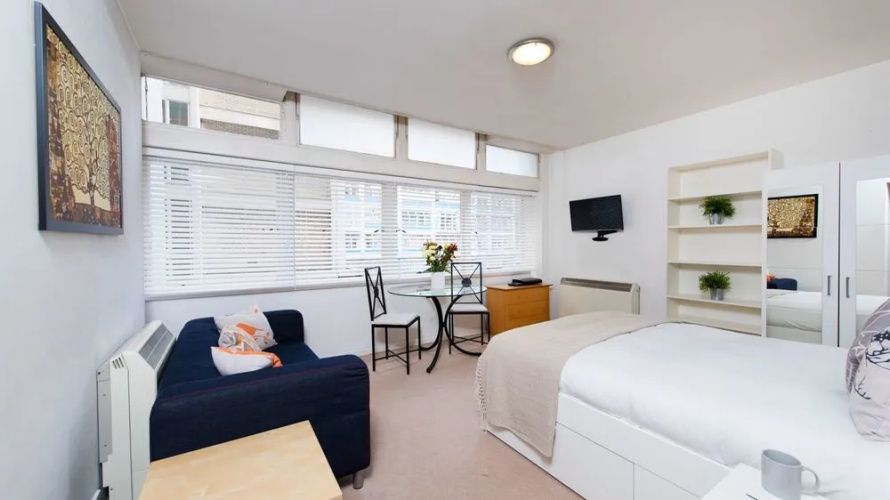 Stylish Studio Flat in Zone 1