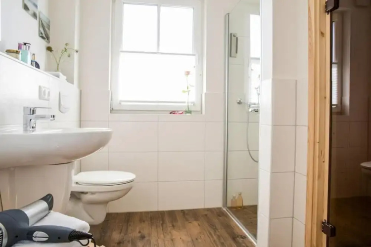 Luxushaus Boddenkuste mit Sauna