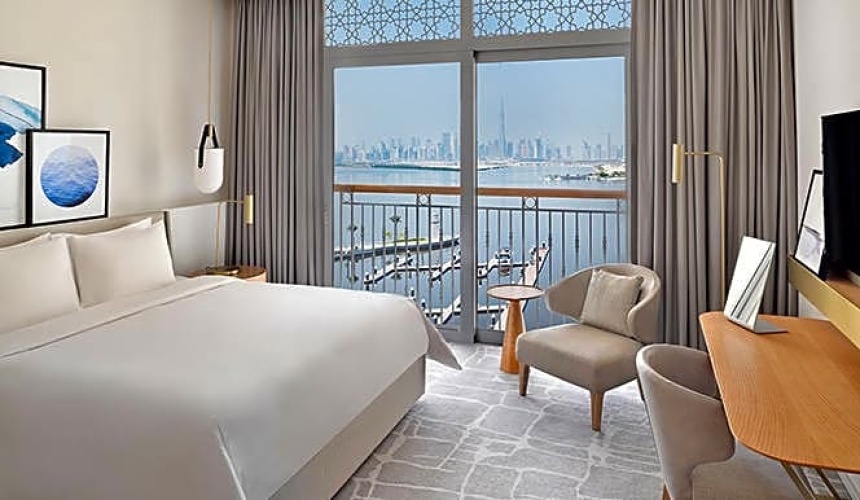 Deluxe Double room with lagoon view