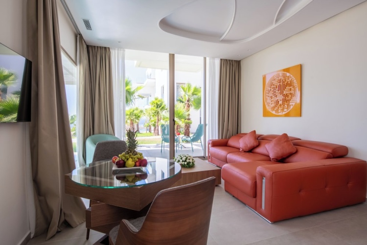 Luxury Double Suite with balcony and with pool view