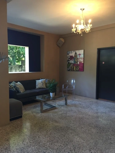 Studio with balcony