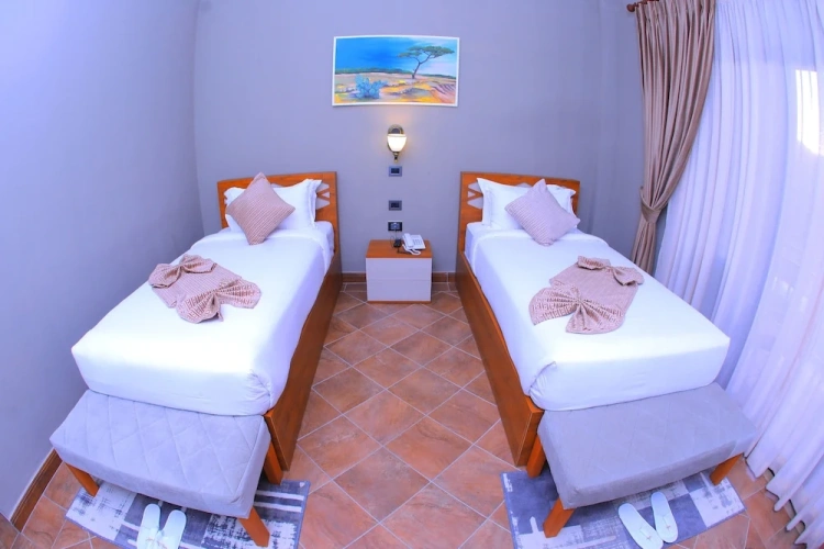 Standard Twin room with balcony