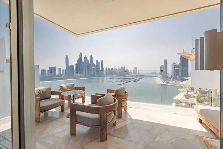 Five Palm 2br - High Floor With Full Marina View